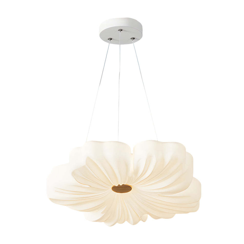 Nordic White Acrylic Flower Bedroom Ceiling Lamp