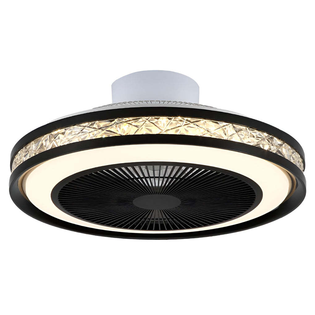 Nordic Minimalist Stepless Dimming Bladeless Ceiling Fan