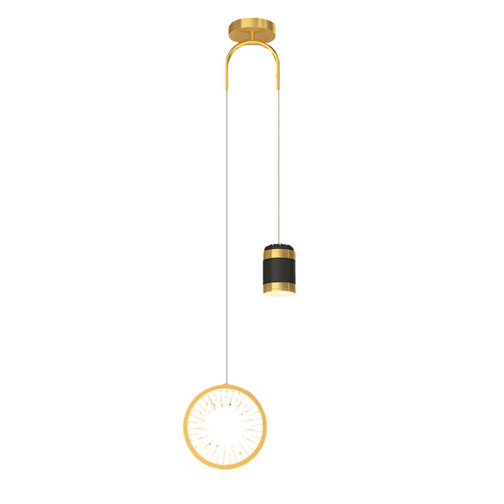 Oval Starry Projection Dimmable Nordic Pendant