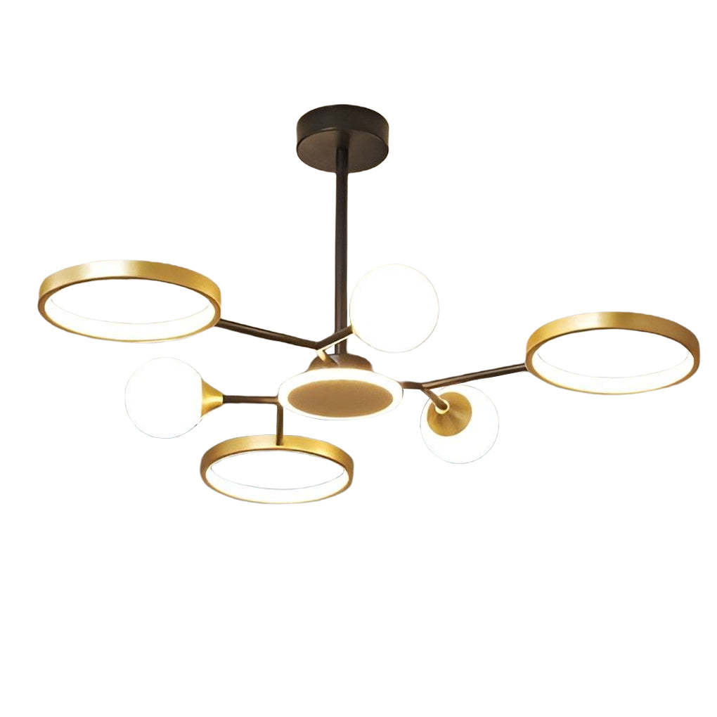 Circle LED Modern Pendant Ceiling Chandelier