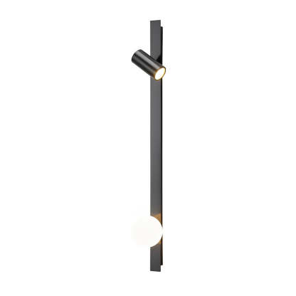 Long Strip LED Three Step Dimming Wall Lamp with Adjustable Spotlight-Lighom