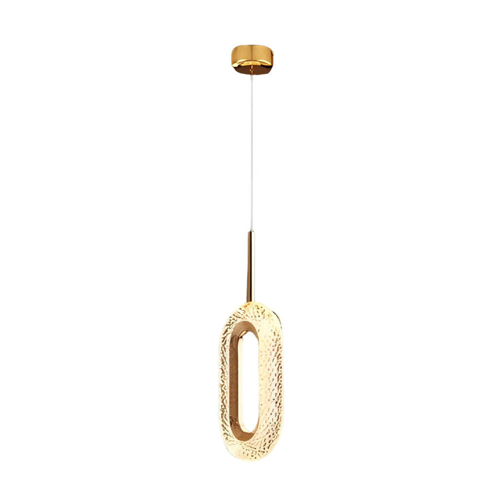 Circle Water Drop Minimalist Dimming Modern — Water Drops / 1-Light / Warm White