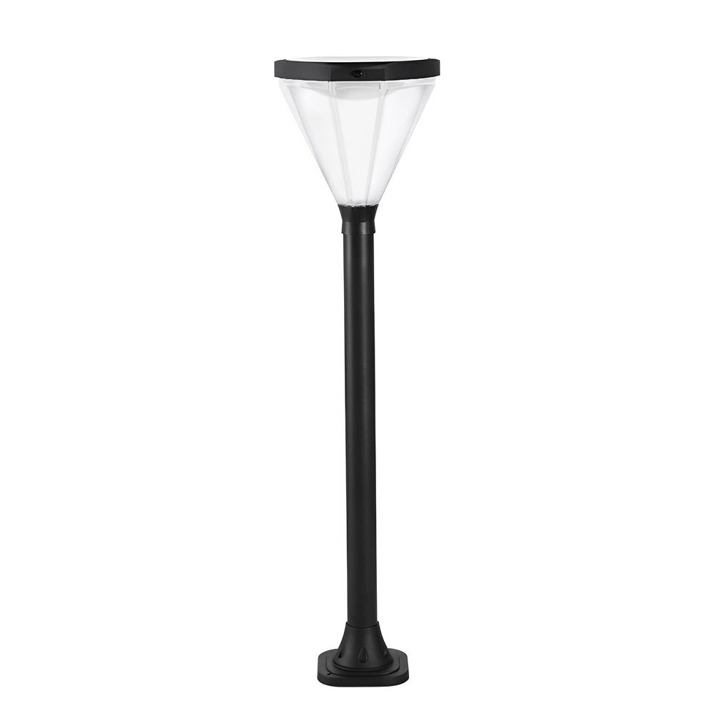 Adjustable Modern Black Solar LED Intelligent Lawn Lamp