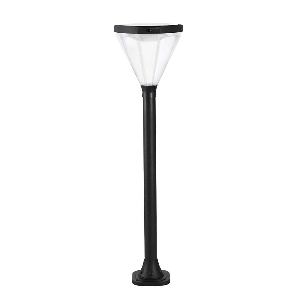 Adjustable Modern Black Solar LED Intelligent Lawn Lamp
