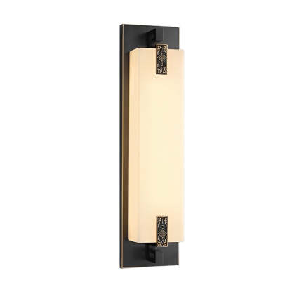 Outdoor Waterproof LED Copper Retro Exterior Wall Lights Sconces Lighting-Lighom