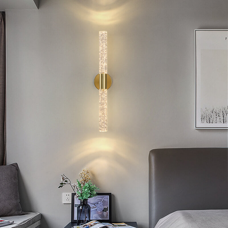 Nordic Bubble Acrylic LED Sconce — Black / Warm Light (3000K) / 110V-120V For US/CA