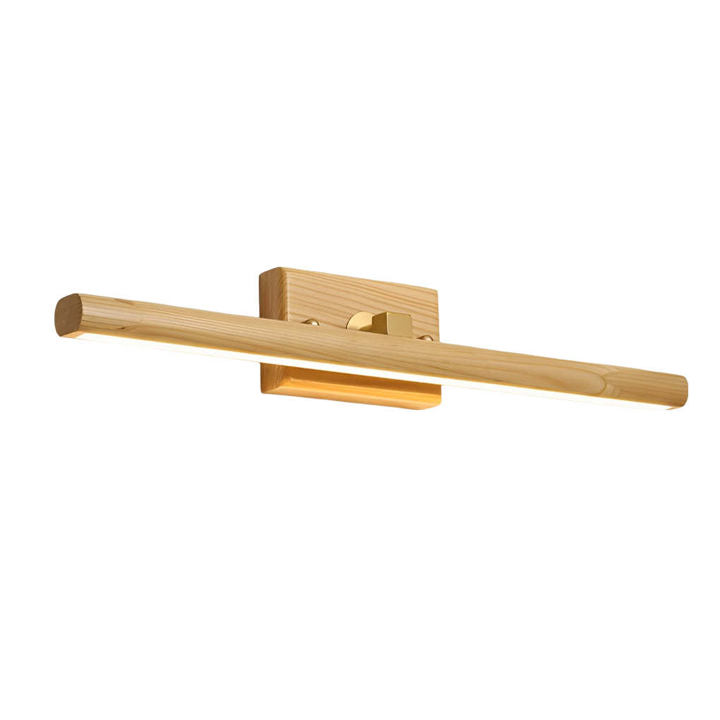 15''/23''/35'' Bathroom Vanity Light with Rotatable Wood LED Fixture-Lighom