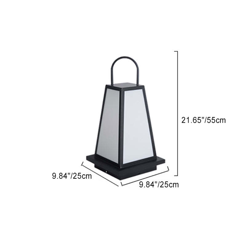 Minimalist Solar Acrylic Landscape Light