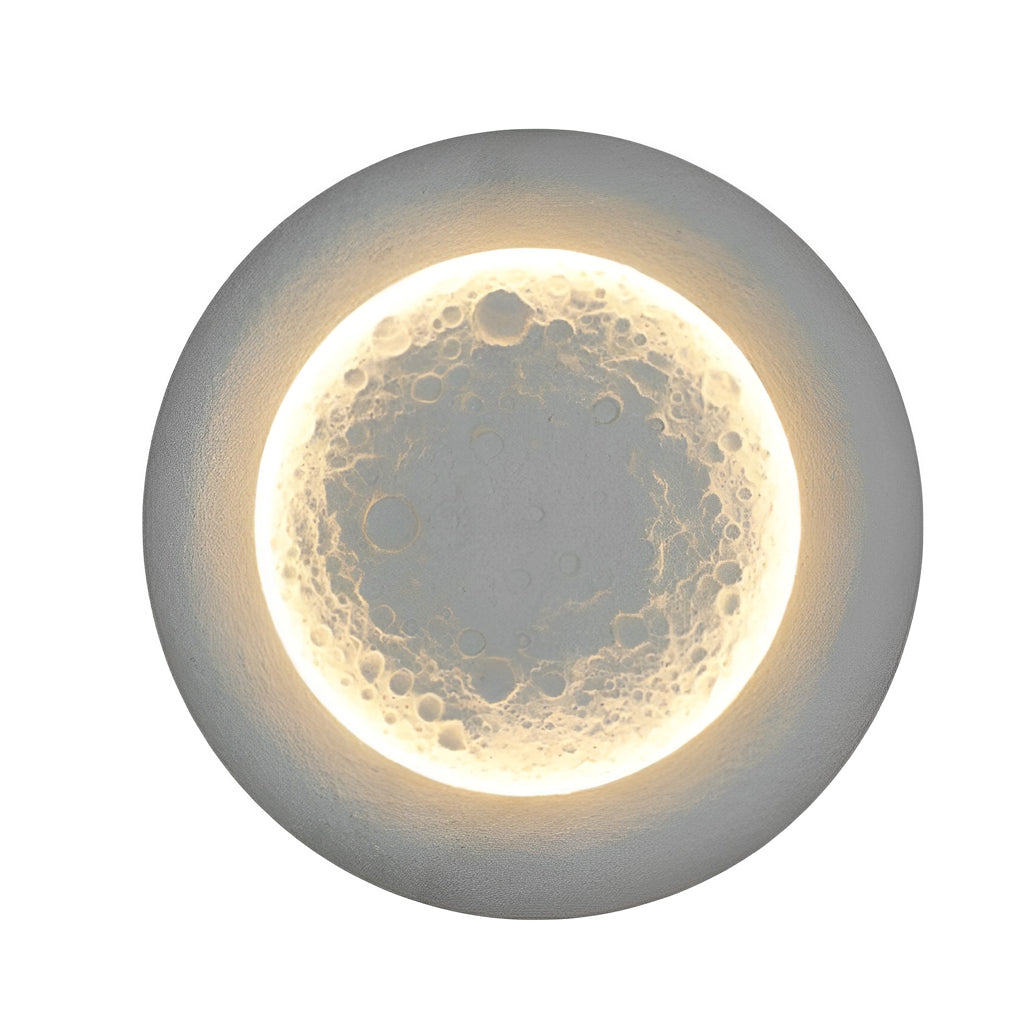 Moon Craters Design LED Waterproof Modern Outdoor Wall Lamp Exterior Lights-Lighom