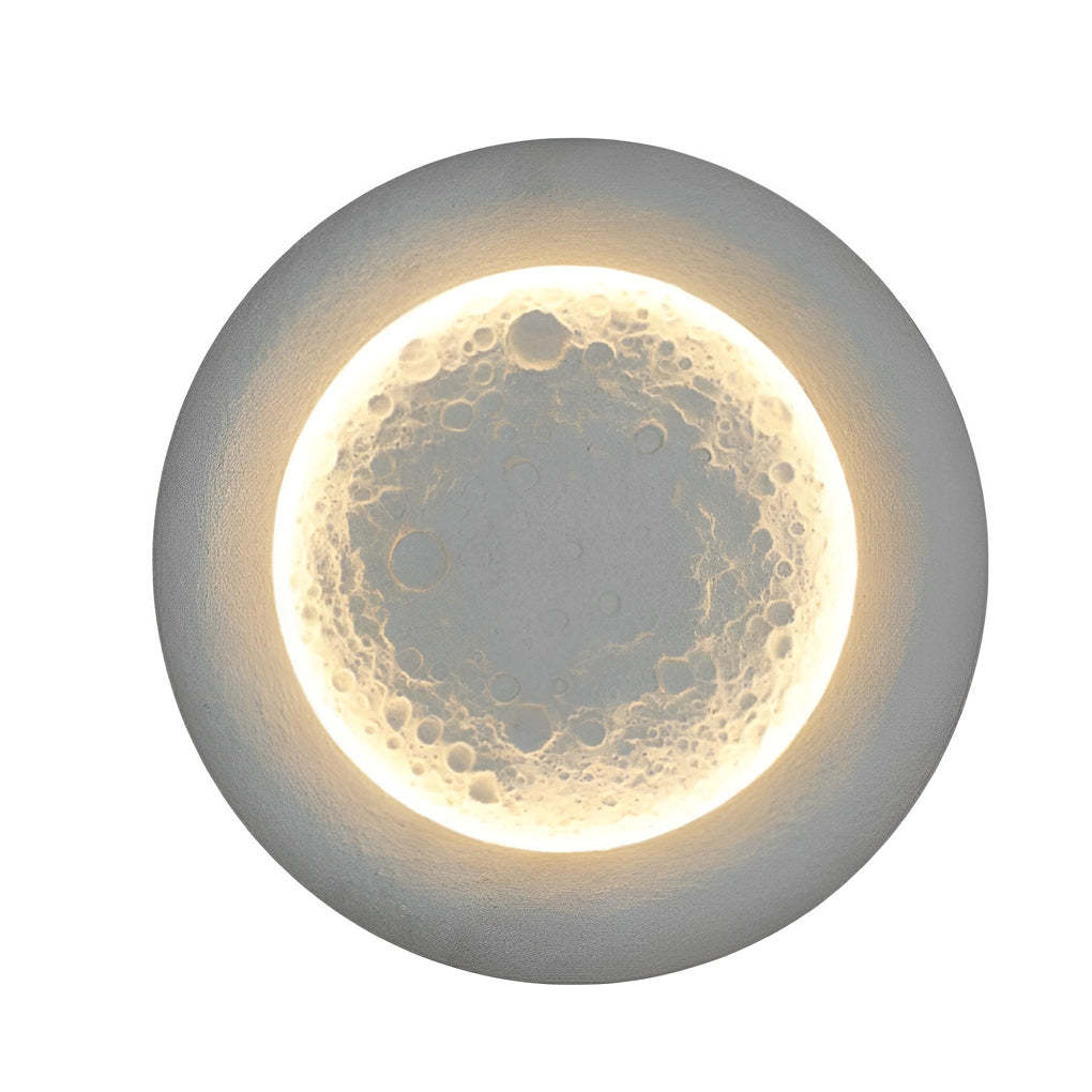 Moon Craters Design LED Waterproof Modern Outdoor Wall Lamp Exterior Lights-Lighom