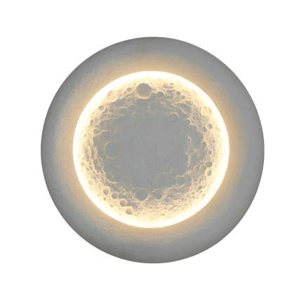 Moon Craters Design LED Waterproof Modern Outdoor Wall Lamp Exterior Lights-Lighom