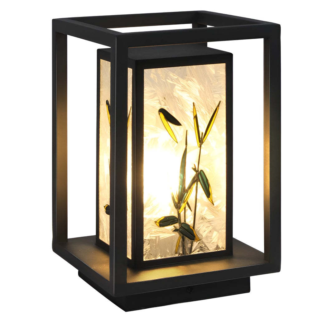 Artistic Solar LED Path Lights with Landscape Pattern-Lighom