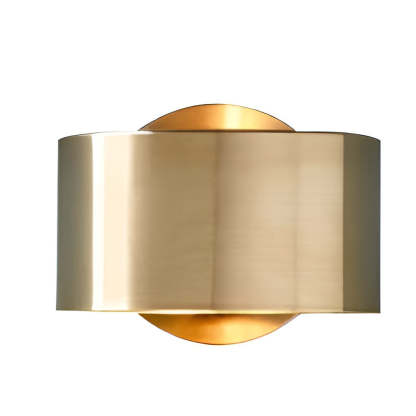 Circular Up and Down Lights Gold Nordic Wall Lamp Wall Sconce Lighting-Lighom