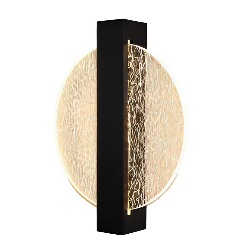 Round Square Semicircle Creative LED Nordic Bedside Wall Lamps Wall Lights-Lighom