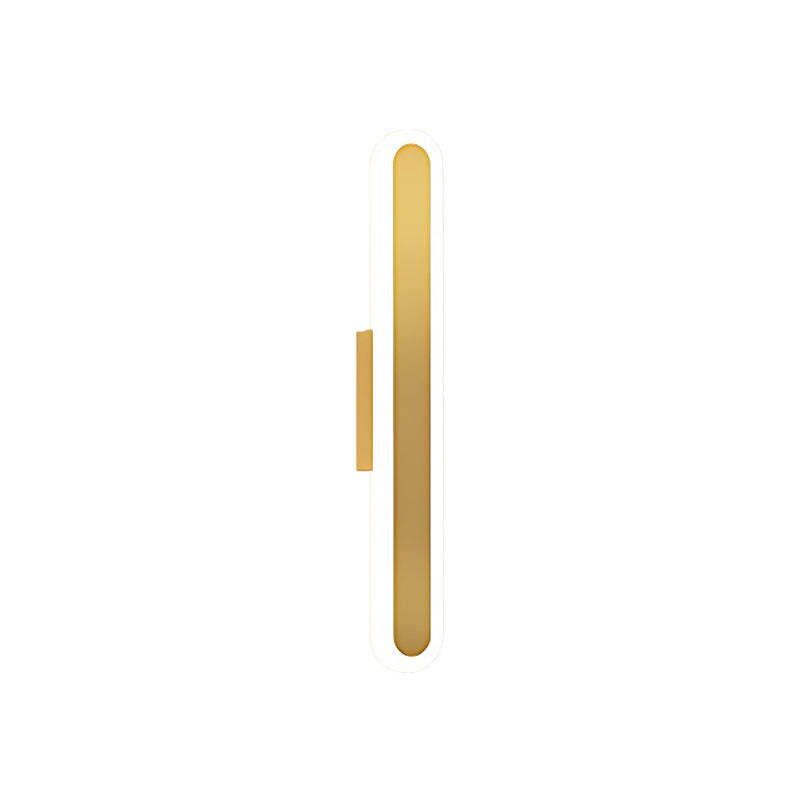 Long Strip Minimalist LED 3 Step Dimming Modern Indoor Wall Lights Fixture-Lighom