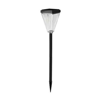 Square Waterproof Dimmable LED Intelligent Modern Solar Lawn Lights-Lighom