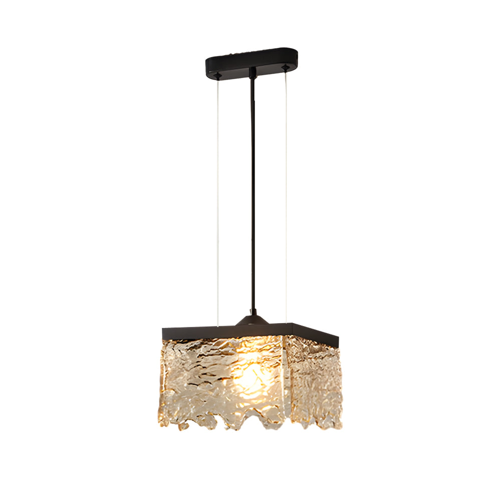Glass Dimmable Dining Chandelier