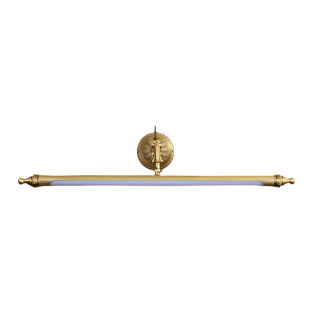 Antique Gold 180�� Rotatable LED Bathroom Vanity Light with Adjustable Ambiance-Lighom