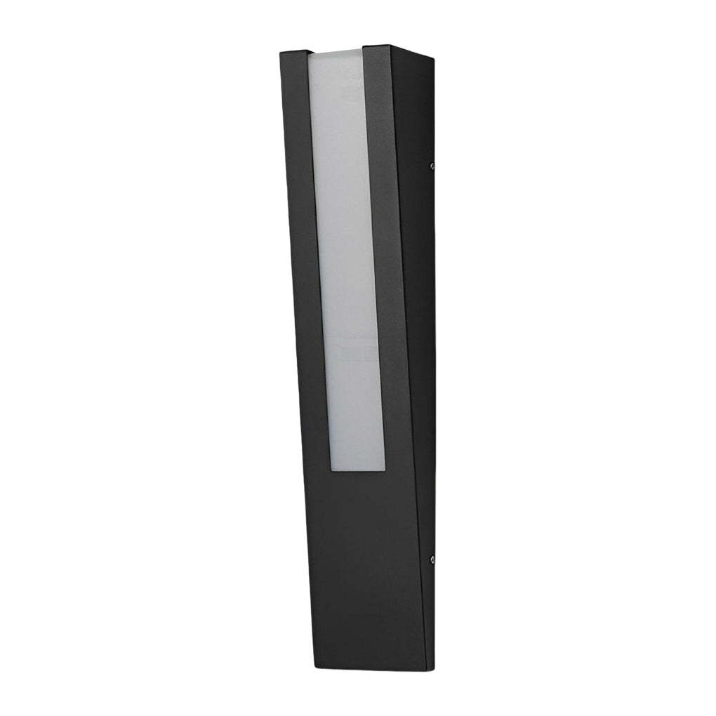 Minimalist LED Black Modern Outdoor Wall Light