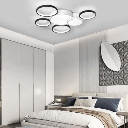 Multi-Circle LED Nordic Flush Mount