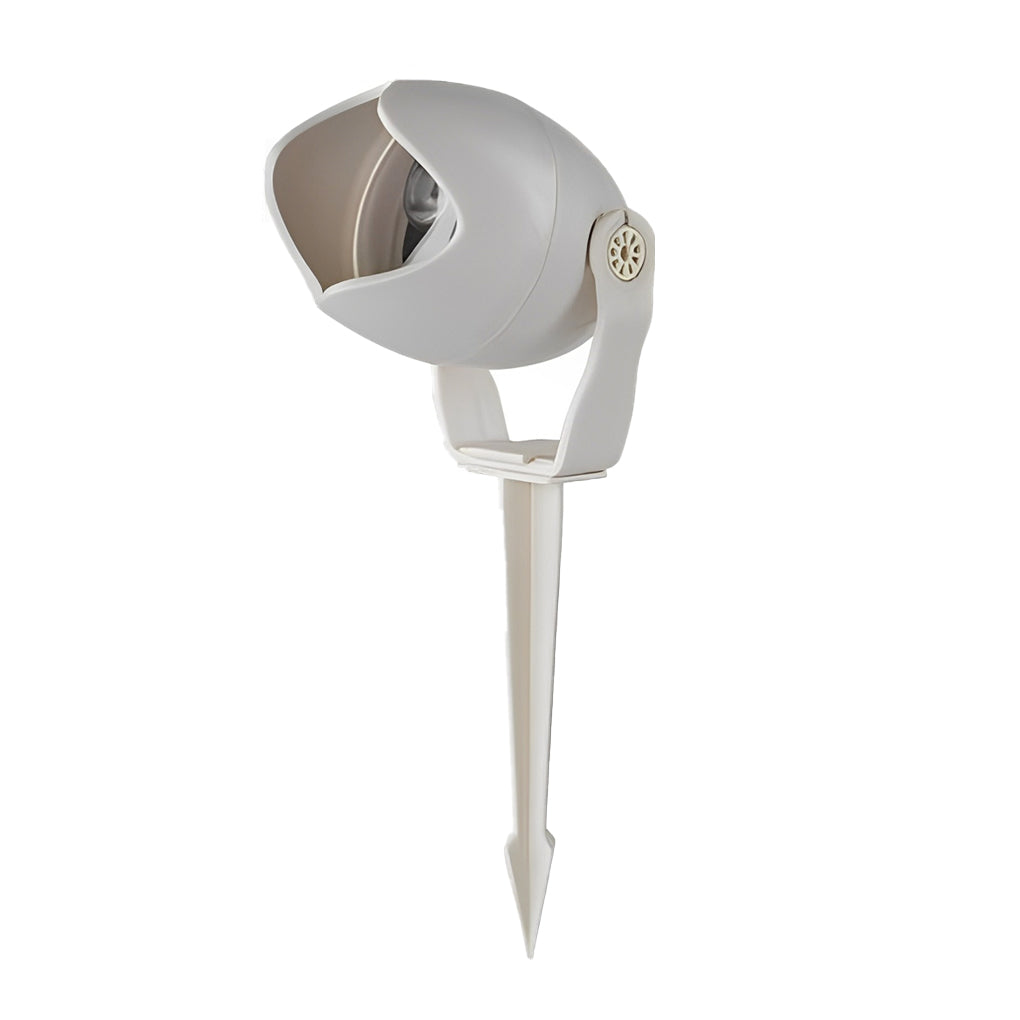 Modern Eggshell-shaped RGB Adjustable LED Outdoor Spotlight with Stake-Lighom