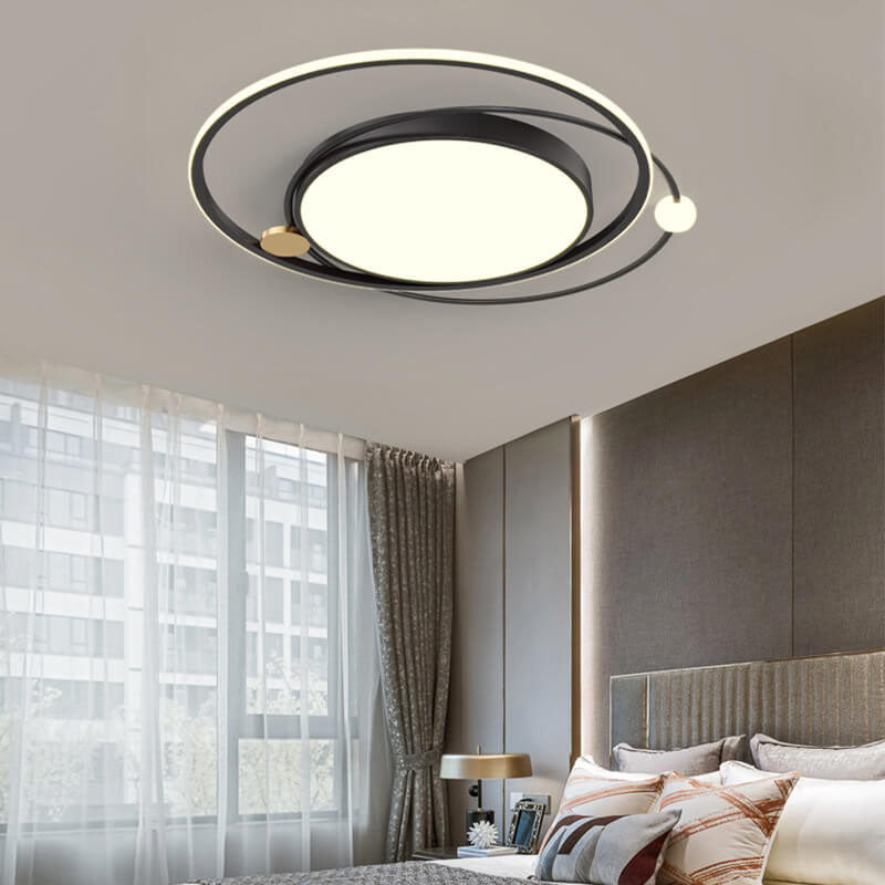 Nordic Round Circle LED Flush Mount Light
