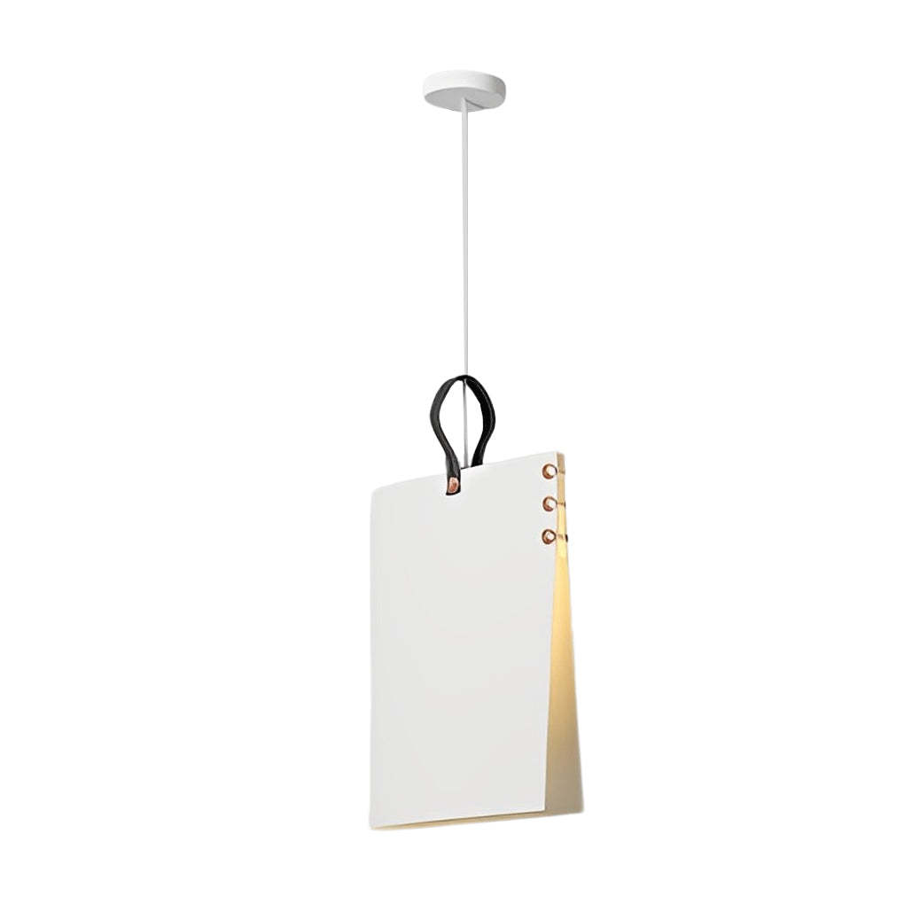 Folded Book Iron Decor Modern Mini Pendant