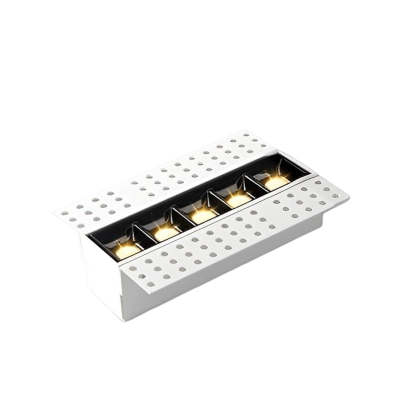 Linear Trimless Recessed Magnetic COB LED Downlight — 5W / Neutral White / Set of 4