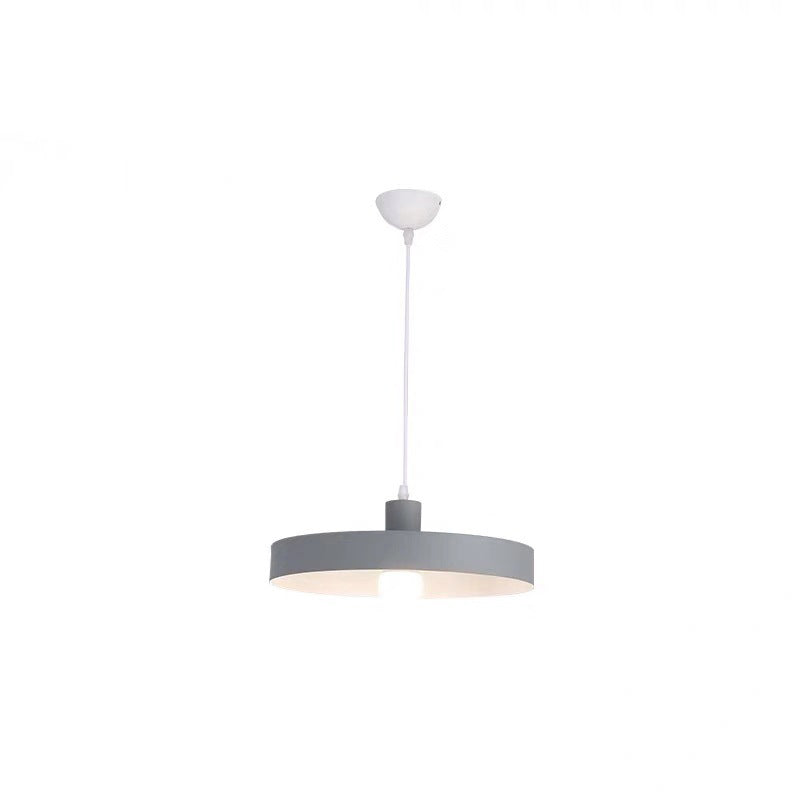 Creative pink color metal pendant lighting — 4.33" H x 14.17" Dia x 47.24" L / 220V-240V (UK/AU)