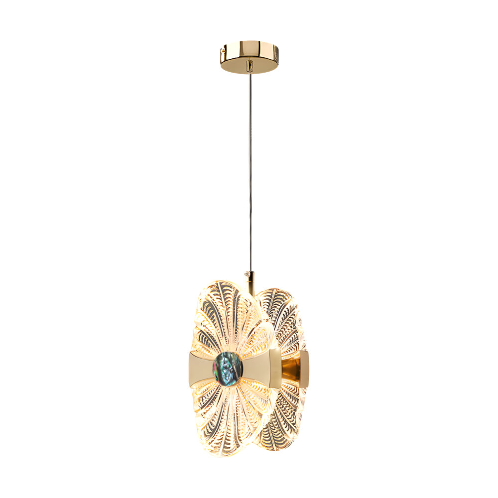 Acrylic Lotus Leaf Dimmable Modern Pendant Light