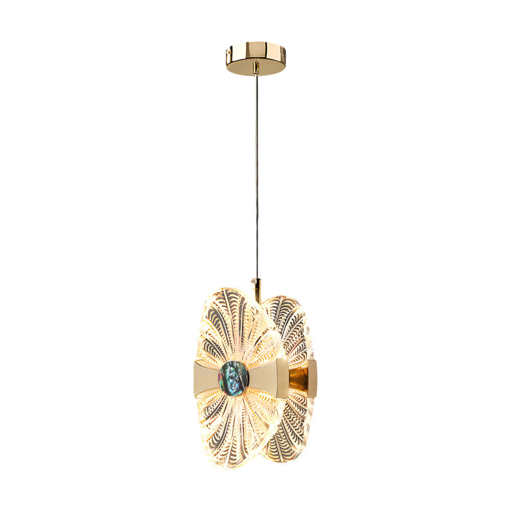 Acrylic Lotus Leaf Dimmable Modern Pendant Light