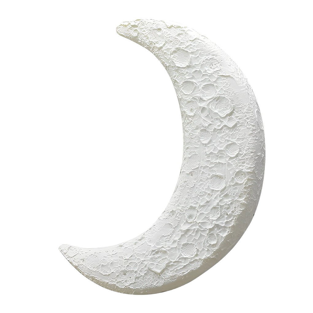 Creative Resin Moon Waterproof LED Modern Outdoor Wall Sconce Lighting-Lighom