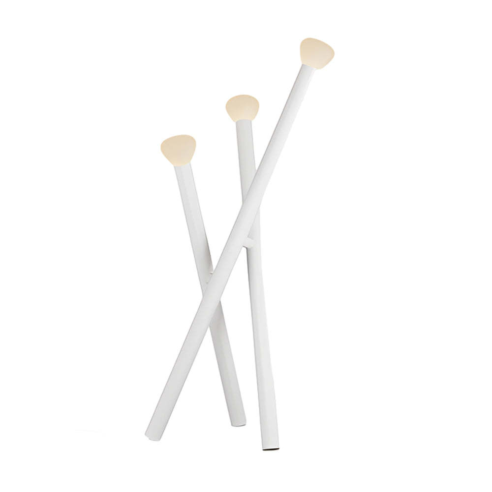 3-light Minimalist Modern Stick Floor Lamp-Lighom