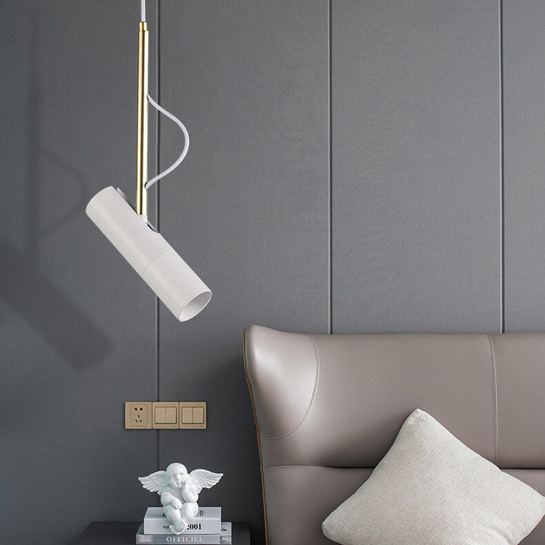 Minimalist Gold LED Spotlight Pendant Light