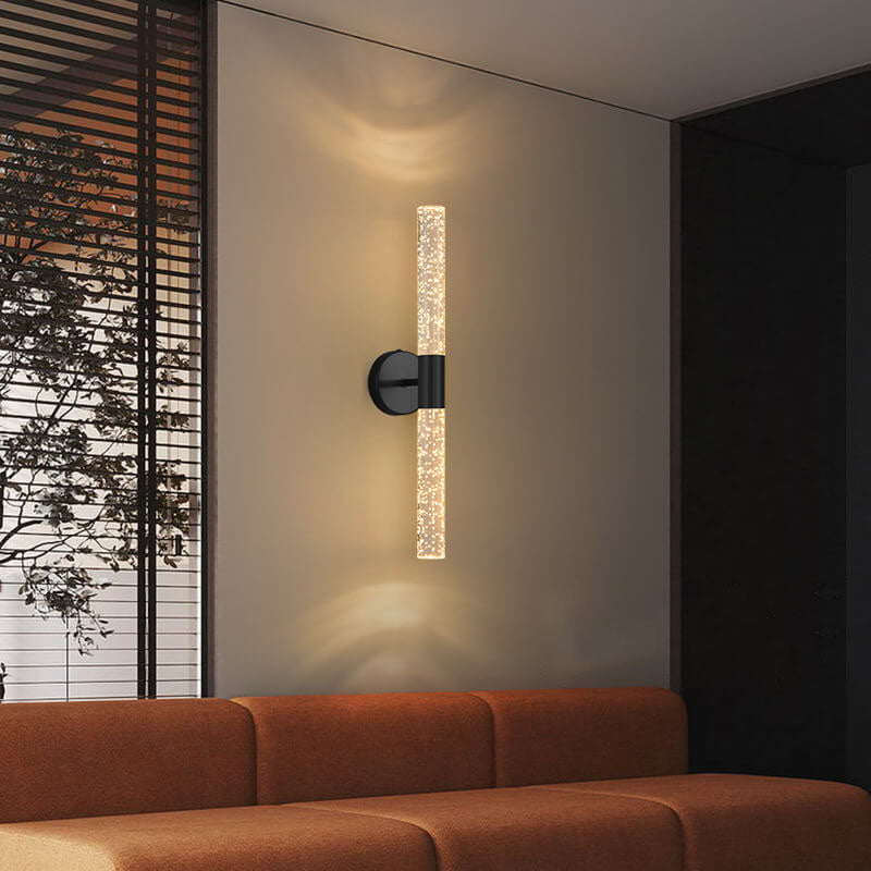 Nordic Bubble Acrylic LED Sconce — Black / Warm Light (3000K) / 220V-240V For UK/AU