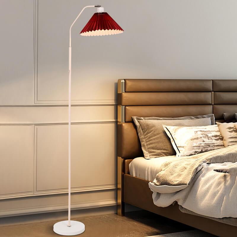 Minimalist Fabric Pleated Floor Lamp