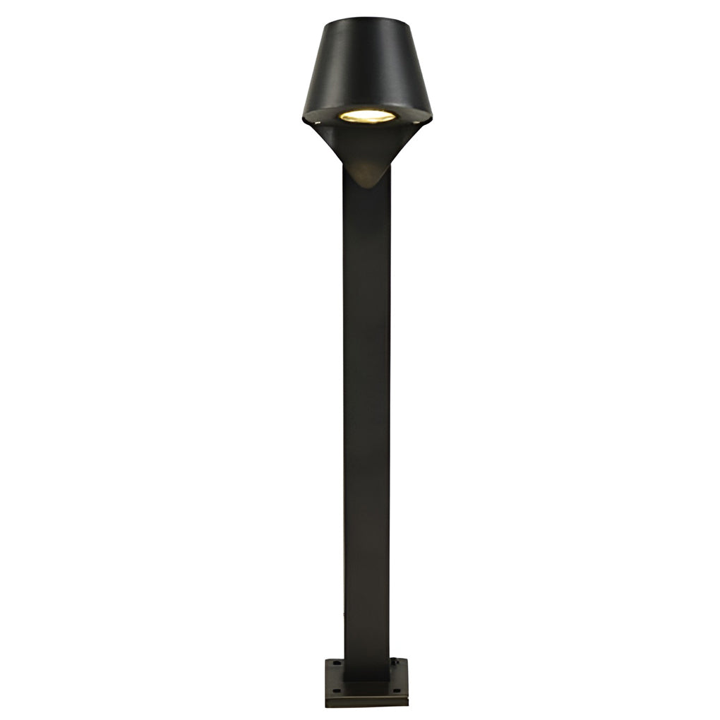 Minimalist Waterproof LED 10w Black Modern Outdoor Pathway Lights-Lighom