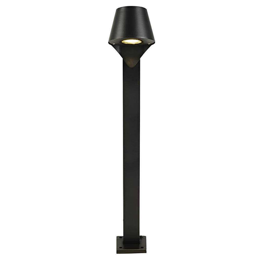 Minimalist Waterproof LED 10w Black Modern Outdoor Pathway Lights-Lighom