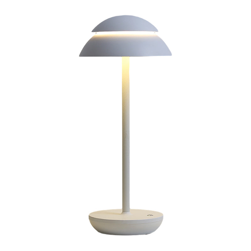 Modern Double-Dome Touch LED Accent Lamp