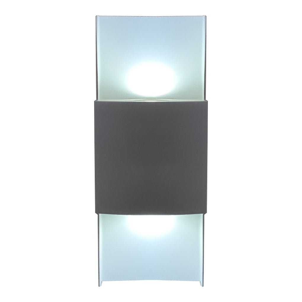 LED Up and Down Lights COB Waterproof Metal Modern Outdoor Wall Lamps-Lighom