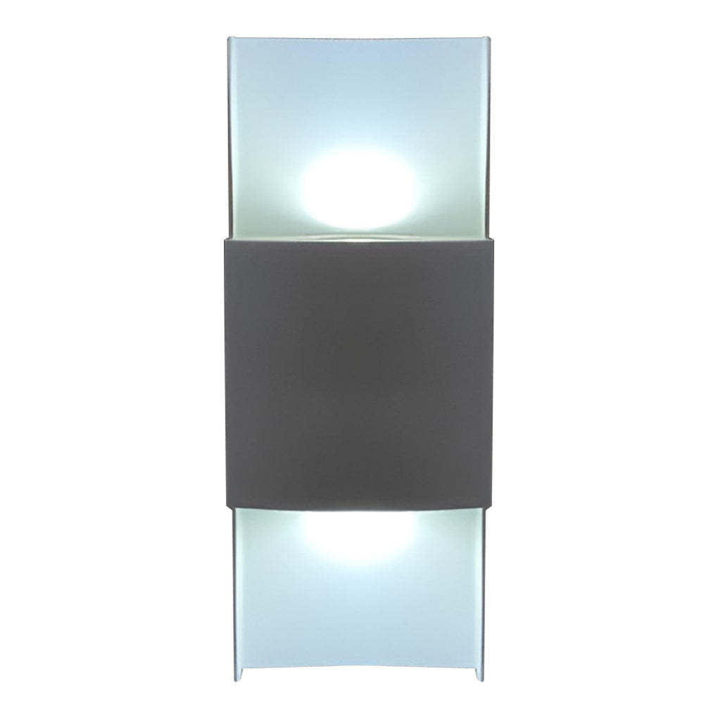 LED Up and Down Lights COB Waterproof Metal Modern Outdoor Wall Lamps-Lighom