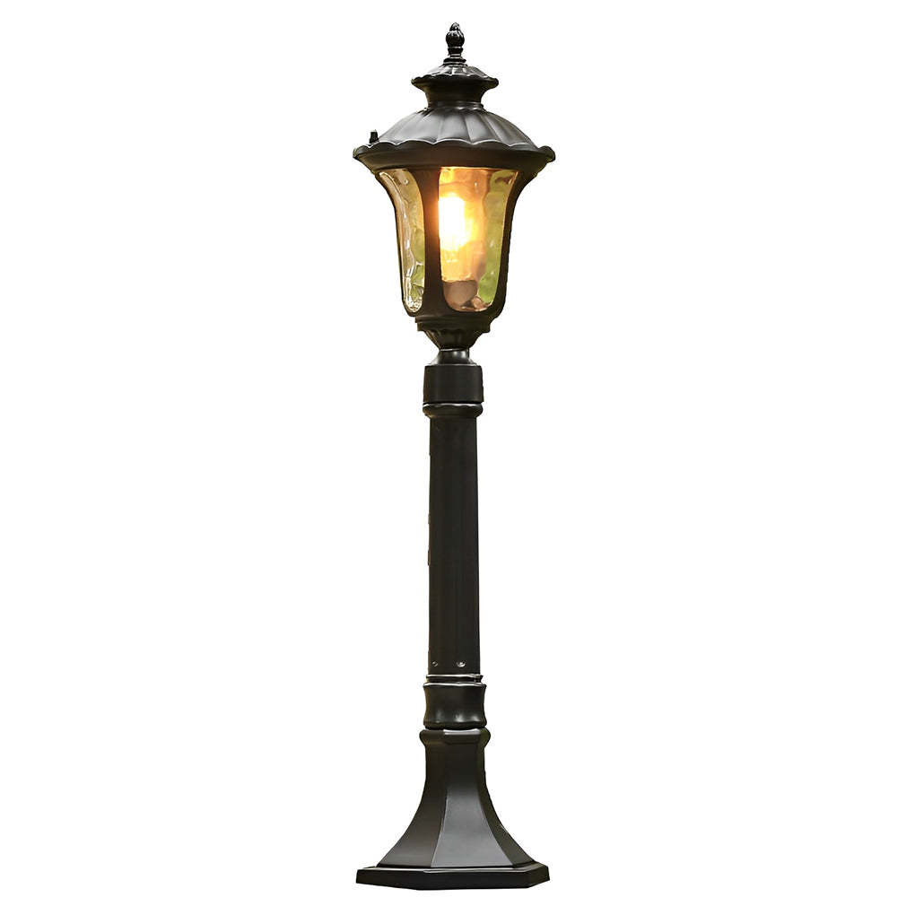 Vintage Classic Waterproof LED Black European-style Outdoor Lawn Lights-Lighom