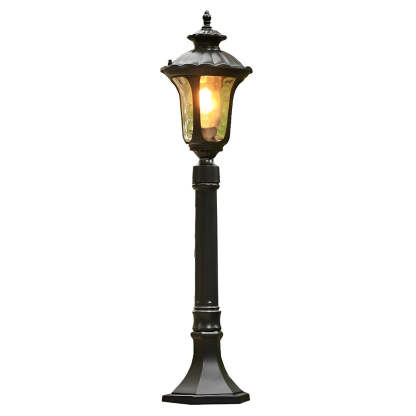 Vintage Classic Waterproof LED Black European-style Outdoor Lawn Lights-Lighom