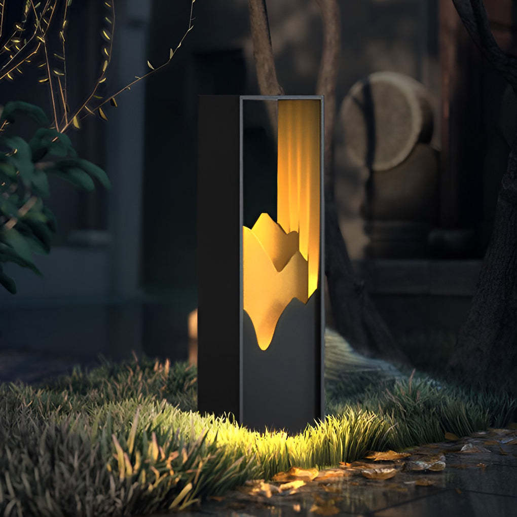 LED Mountain Scenery Path Lights Waterproof Landscape Lighting for Outdoor Elegance-Lighom