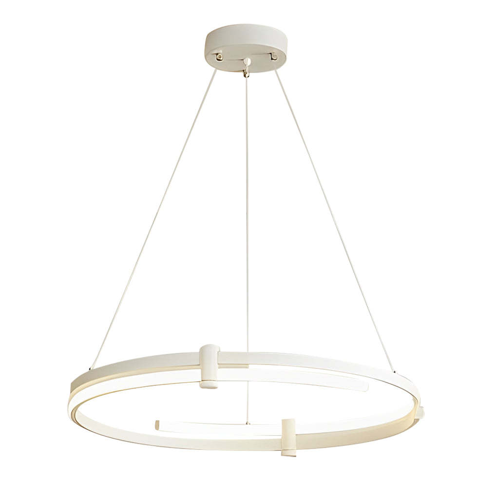 Minimalist Round Dimmable LED Nordic Chandelier
