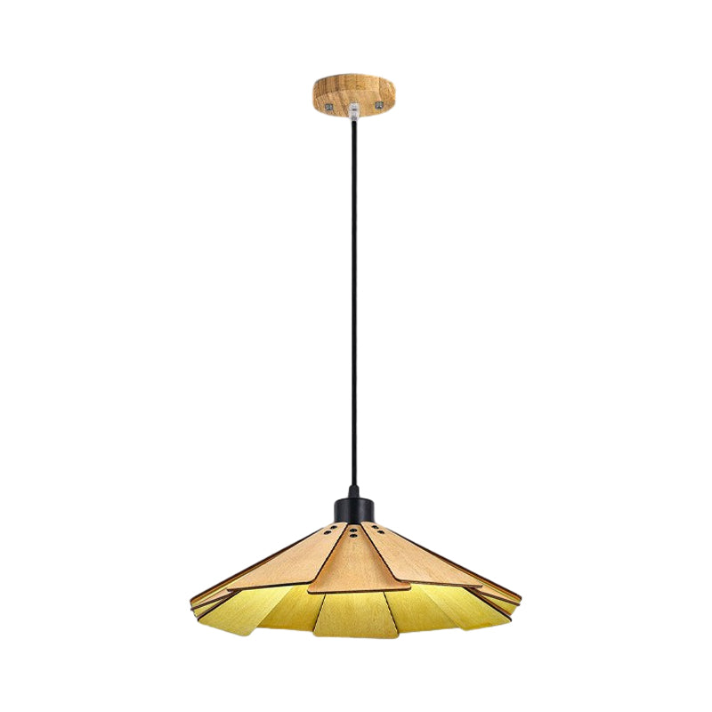 Wood Japanese Wabi-Sabi Retro Nordic Dining Chandelier