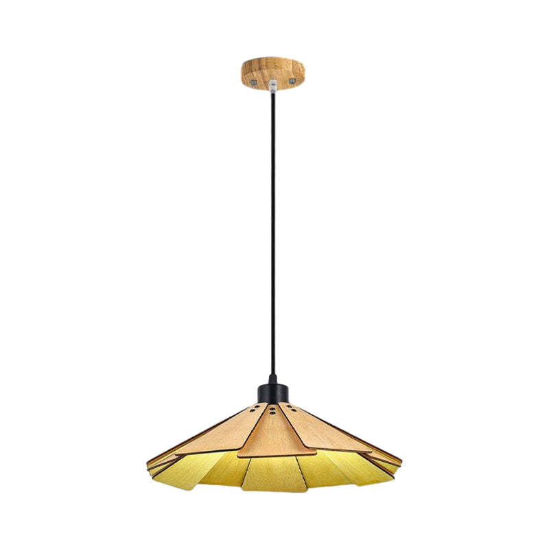 Wood Japanese Wabi-Sabi Retro Nordic Dining Chandelier