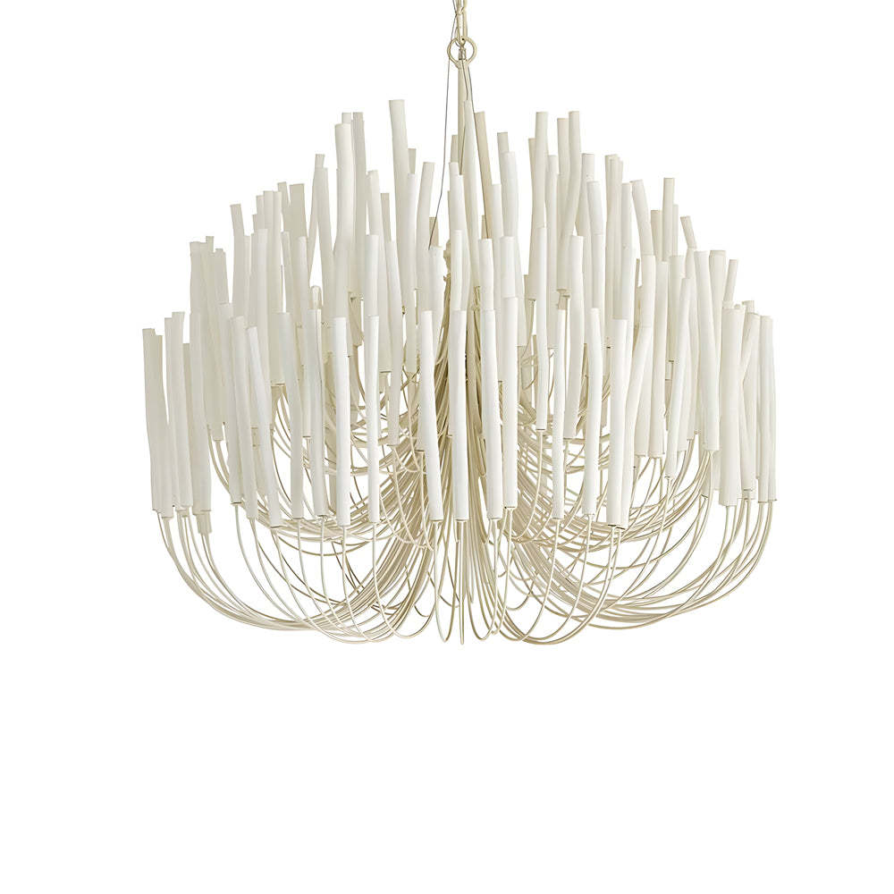 Whitewashed Wood Tilda Large Chandelier