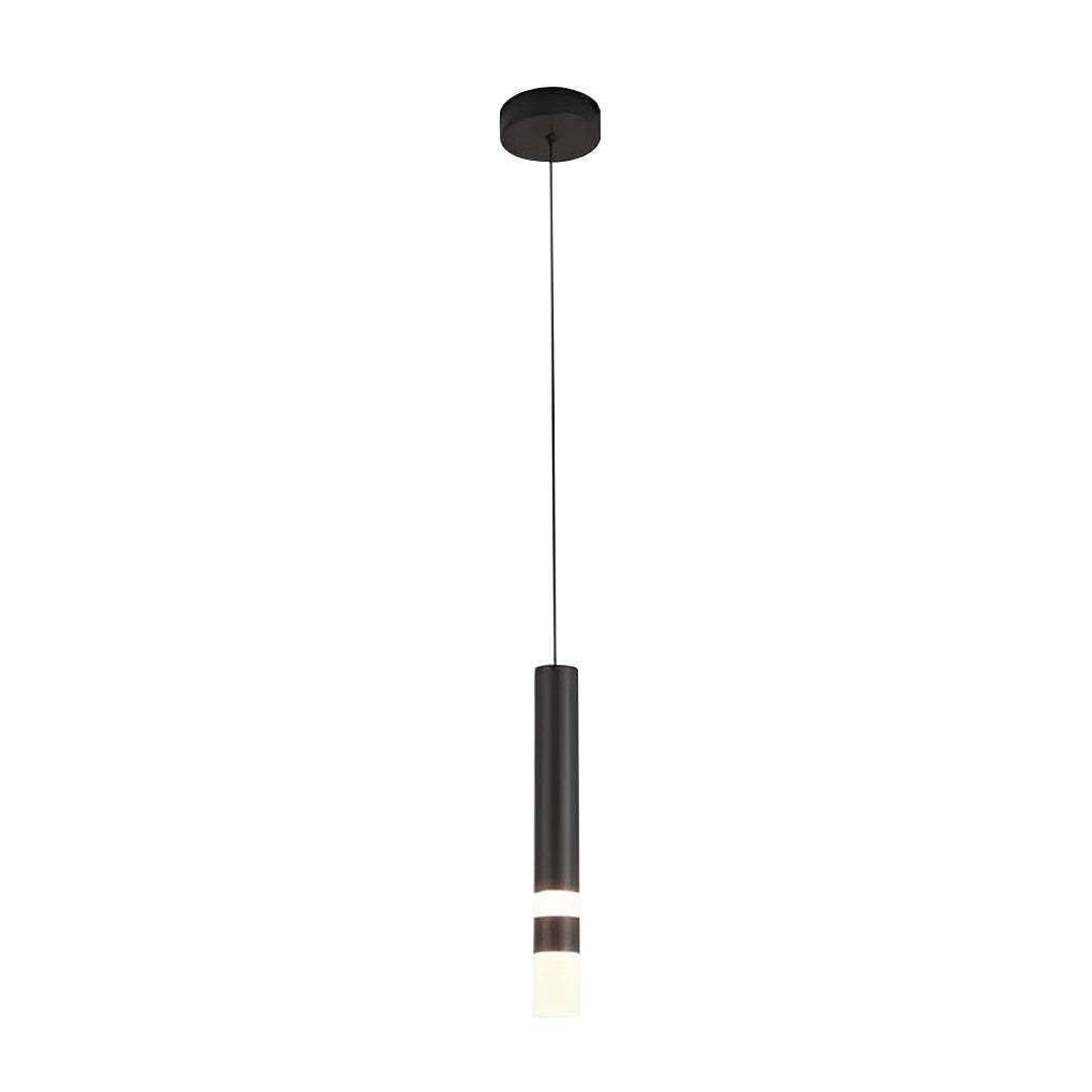 Minimalist LED Black Nordic Kitchen Island Pendant