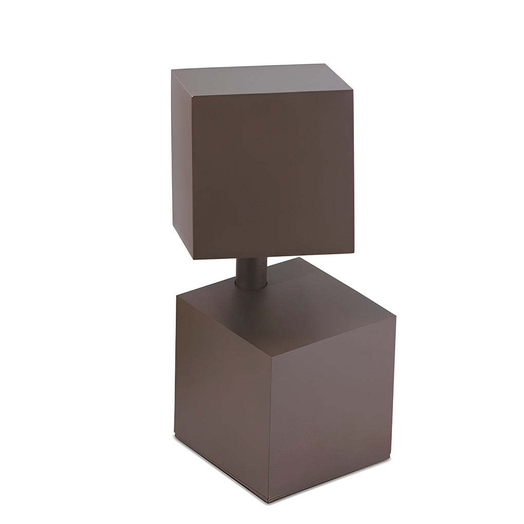 Creative Square Geometric Art Waterproof LED Modern Outdoor Lawn Light-Lighom